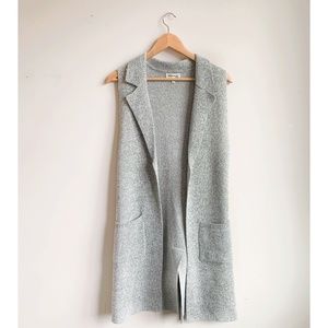 Monteau LA Knit Cardigan Vest